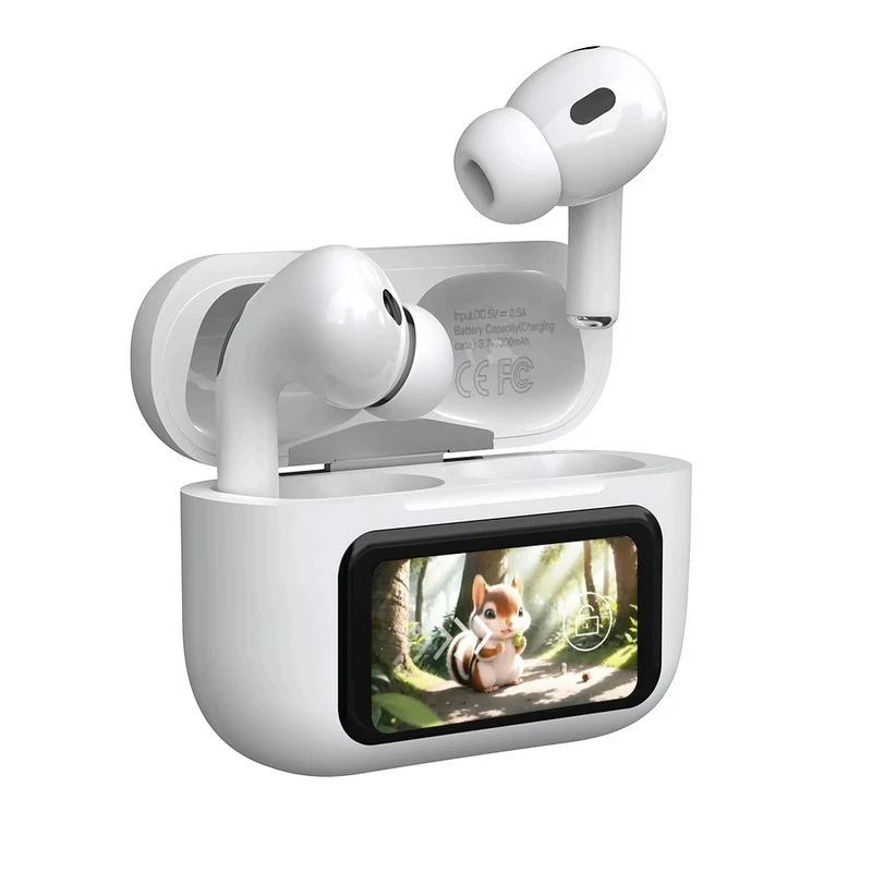 هدفون بلوتوثی آر ایکس مدل TWS- EARBUDS30 DISPLAY - تصویر 4