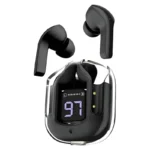 هدفون بلوتوثی مدل Ultrapods Pro بدون نویز کنسلینگ، درگاه شارژ USB Type-C، تا 20 ساعت زمان پخش، دارای نشانگر LED، مقاوم در برابر آب و گرد و غبار